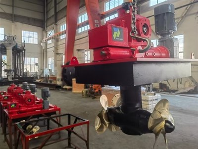 CRP azimut thrusterräknare roterande propeller
